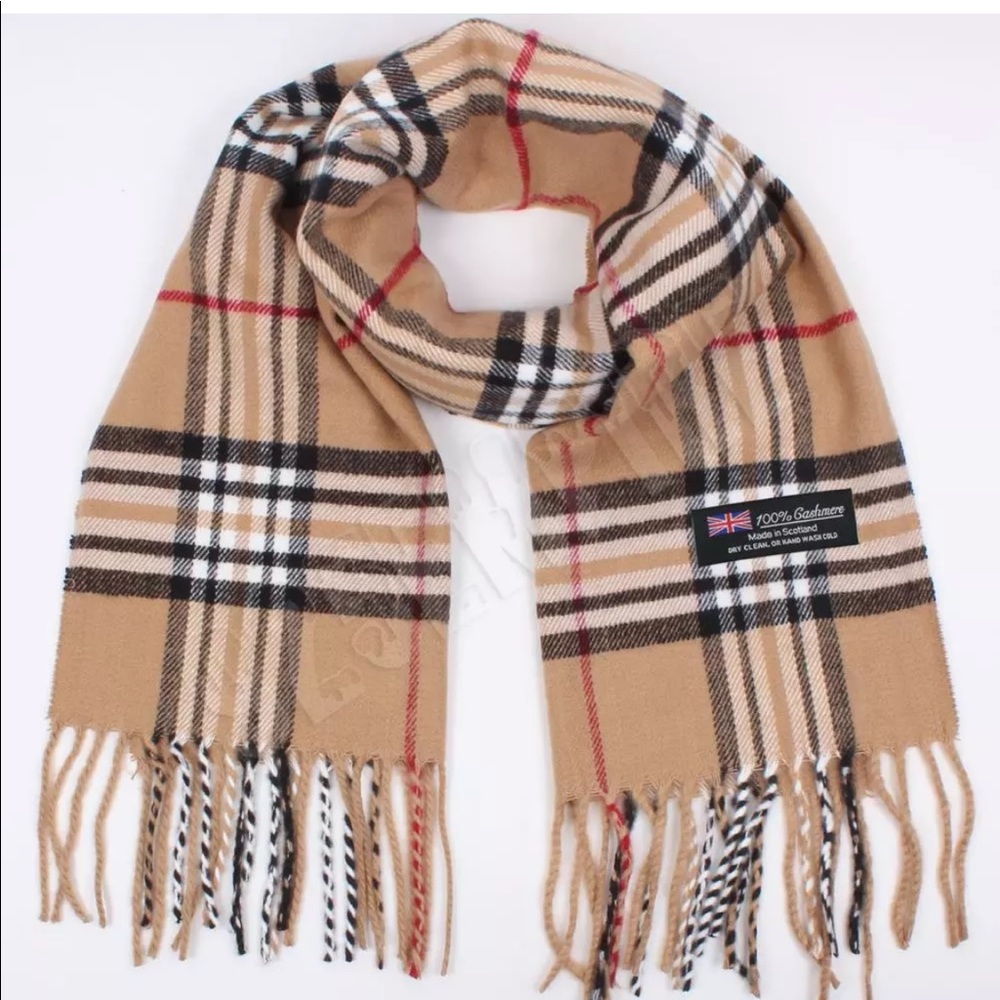 #1 Best Seller Brand New Plaid Cashmere Classy Luxury Scalf - Picture 2 of 5